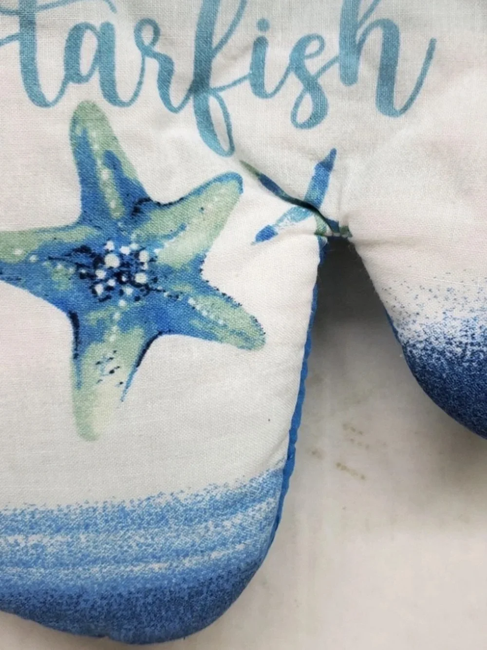 Coastal 'Wish Upon A Starfish' Kitchen Set - Blue